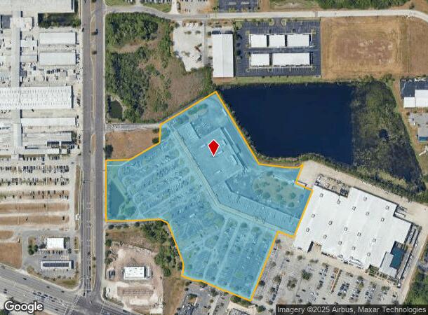 8975 Race Track Rd, Tampa, FL Parcel Map