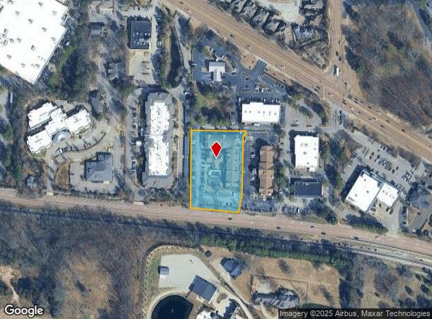 9314 Poplar Pike, Germantown, TN Parcel Map