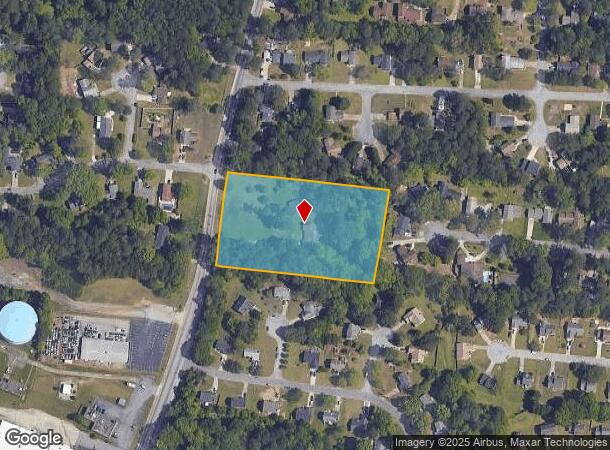  3496 Wesley Chapel Rd, Decatur, GA Parcel Map