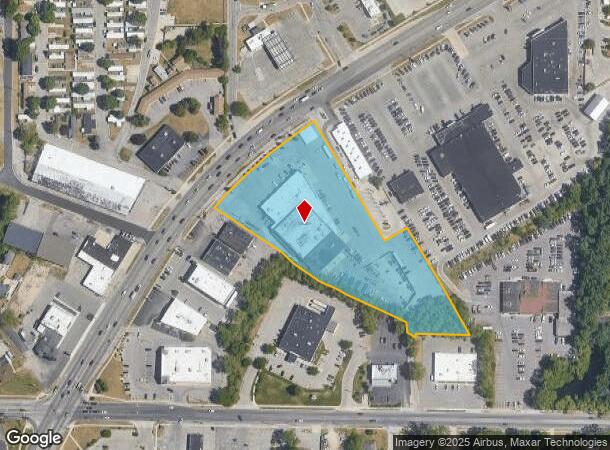 3700 Plainfield Ave Ne, Grand Rapids, MI Parcel Map