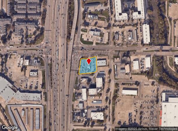  11748 N Central Expy, Dallas, TX Parcel Map