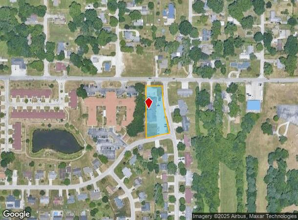  1019 E Springhill Dr, Terre Haute, IN Parcel Map