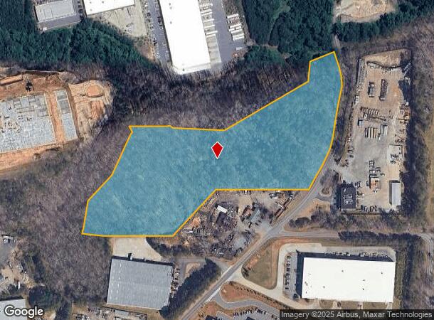  3770 Francis Cir, Alpharetta, GA Parcel Map