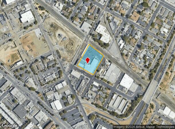  725 Shasta St, Redwood City, CA Parcel Map