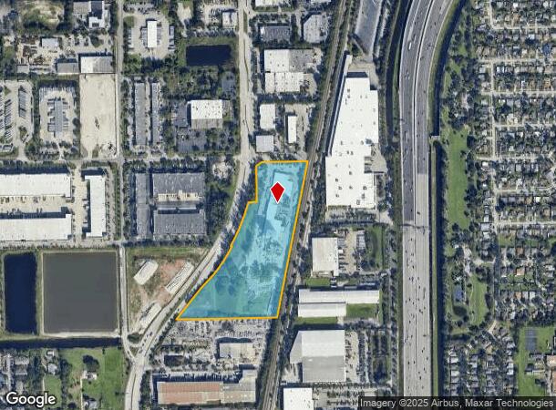 1200 Nw 18Th St, Pompano Beach, FL Parcel Map