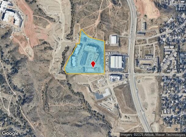 2520 Cahill Pond Vw, Colorado Springs, CO Parcel Map