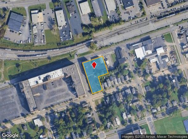  831 W Fayette St, Syracuse, NY Parcel Map