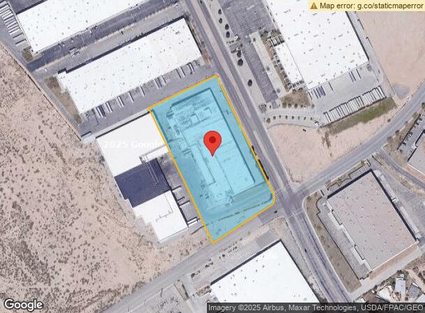  12190 Rojas Dr, El Paso, TX Parcel Map