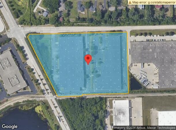  101 W Corporate Ctr, Lemont, IL Parcel Map