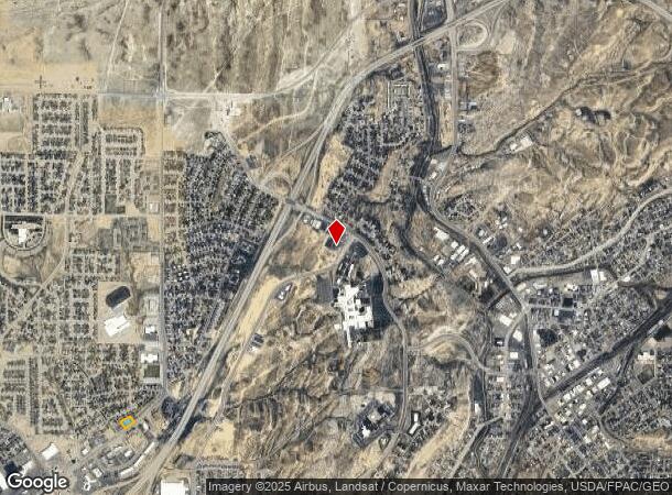  Foothill Blvd, Rock Springs, WY Parcel Map