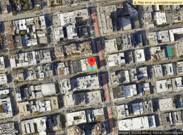  1500 Bush St, San Francisco, CA Parcel Map