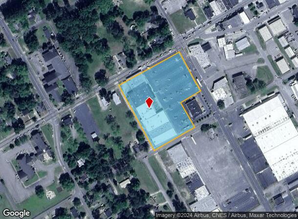  2502-2540 Lee Ave, Sanford, NC Parcel Map