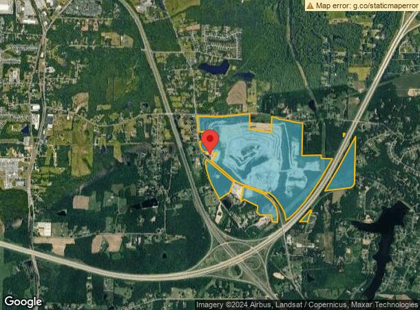  3957 Liberty Rd, Greensboro, NC Parcel Map