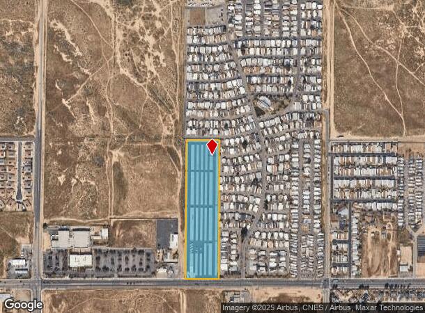  1209 E Avenue I, Lancaster, CA Parcel Map