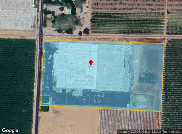  1030 N Anderson Rd, Exeter, CA Parcel Map