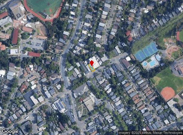 1615 Hopkins St, Berkeley, CA Parcel Map