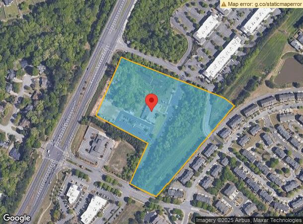  1350 Peachtree Industrial Blvd, Suwanee, GA Parcel Map