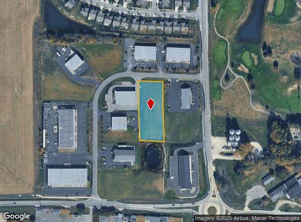 1661 Amy Ln, Franklin, IN Parcel Map