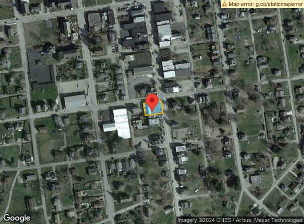  208 S Main St, Masontown, PA Parcel Map