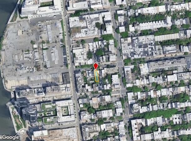 72 Green St, Brooklyn, NY Parcel Map