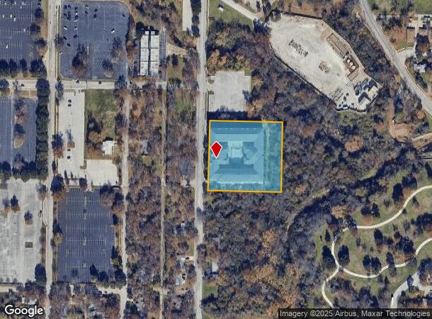 1225 S Pecan St, Arlington, TX Parcel Map