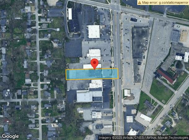  3407 N Anthony Blvd, Fort Wayne, IN Parcel Map