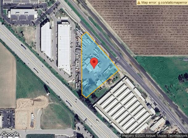  2301 Simpson St, Kingsburg, CA Parcel Map