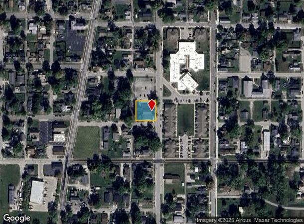  924 S Meridian St, Lebanon, IN Parcel Map