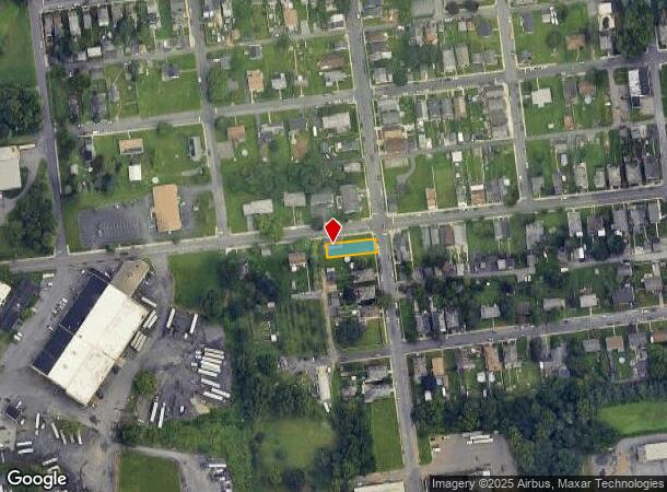 710 Line St, Easton, PA Parcel Map
