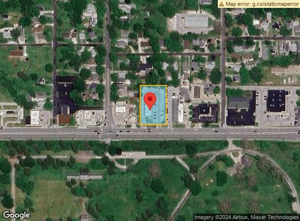  244 W Morton Ave, Jacksonville, IL Parcel Map