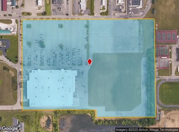 2191 Columbia Ave W, Battle Creek, MI Parcel Map