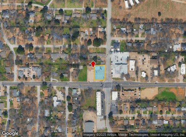 1205 W Randol Mill Rd, Arlington, TX Parcel Map