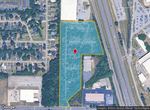 36 Green St, Warner Robins, GA Parcel Map