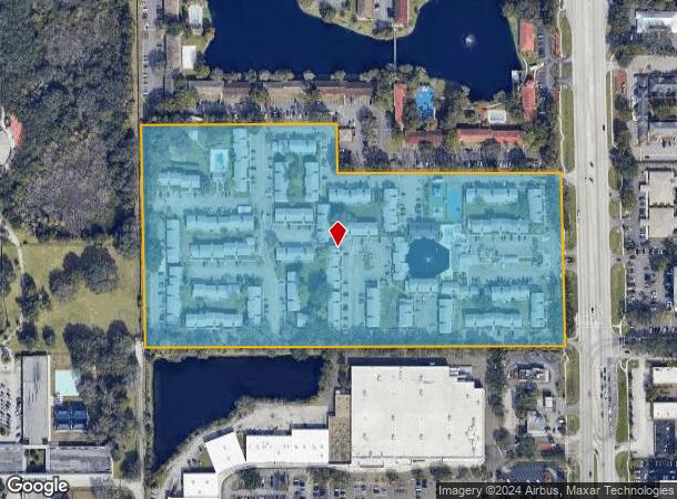  2902 Sycamore Ct, Tampa, FL Parcel Map