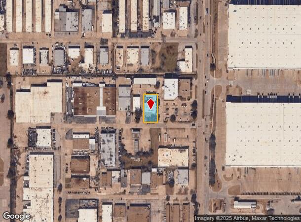  3517 Security St, Garland, TX Parcel Map