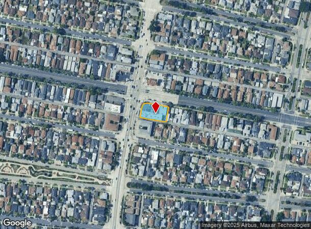  6608 E Olympic Blvd, Los Angeles, CA Parcel Map
