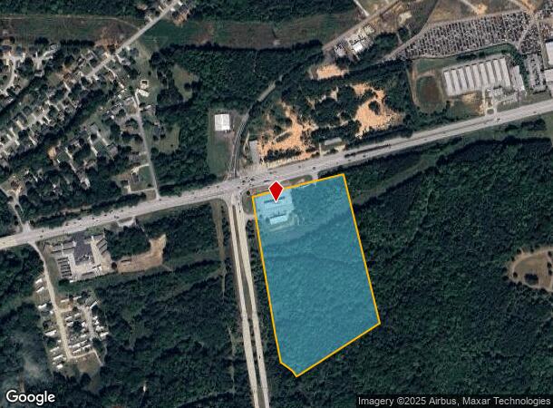  13195 E Wade Hampton Blvd, Greer, SC Parcel Map