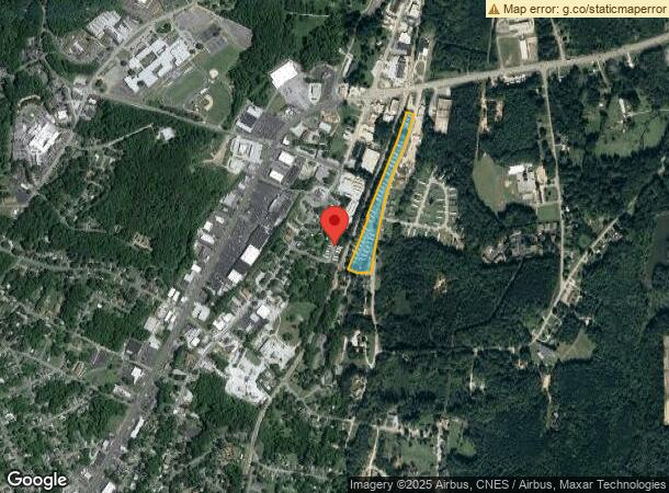  210 Woody St, Roxboro, NC Parcel Map