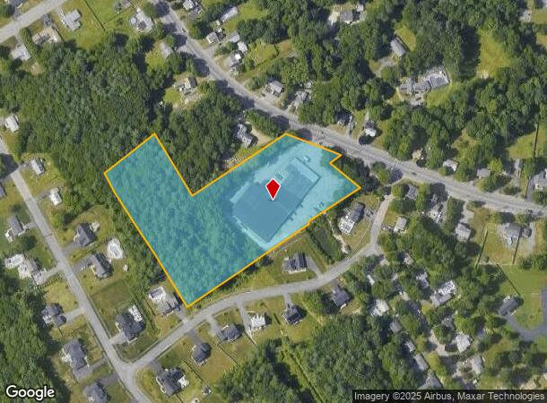 452 Randolph St, Abington, MA Parcel Map