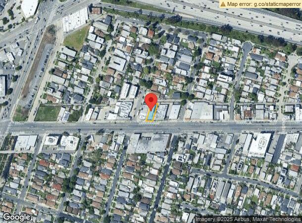  5719 W Adams Blvd, Los Angeles, CA Parcel Map