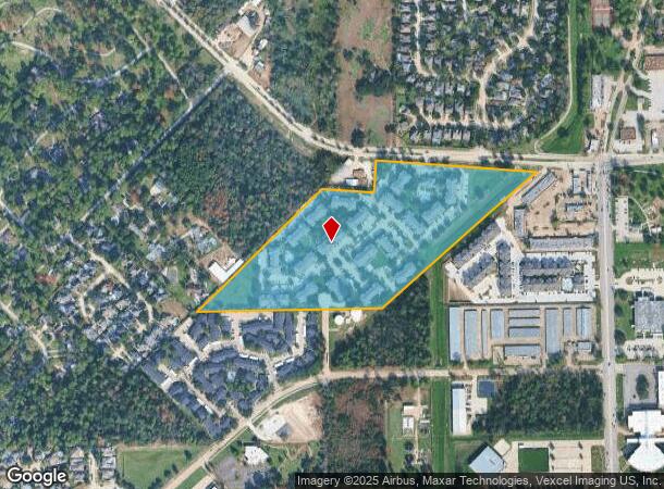  11111 Grant Rd, Cypress, TX Parcel Map