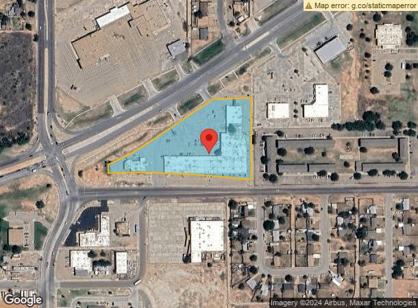  1728 Parkway Dr, Lubbock, TX Parcel Map