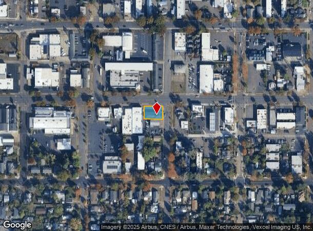 1410 W 7Th Ave, Eugene, OR Parcel Map