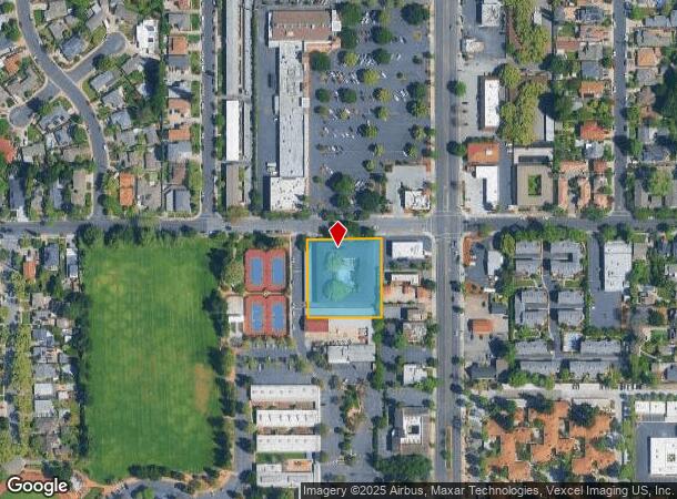 60 W Latimer Ave, Campbell, CA Parcel Map