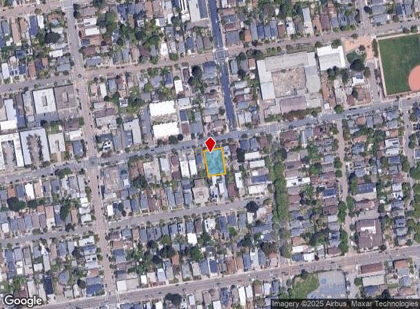 1642 Russell St, Berkeley, CA Parcel Map