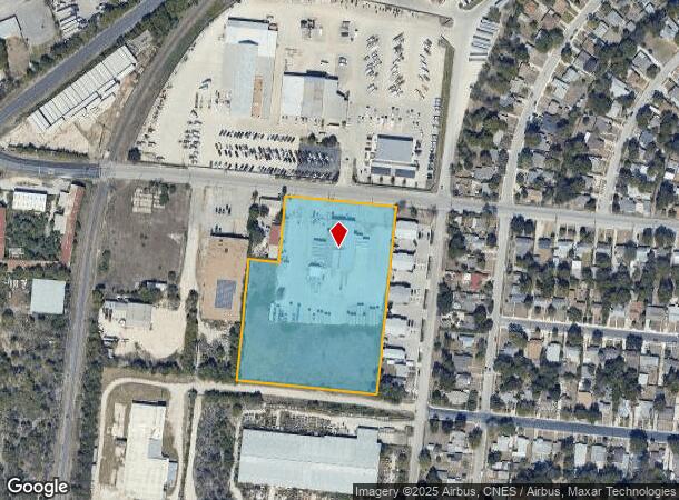 2026 W Malone Ave, San Antonio, TX Parcel Map