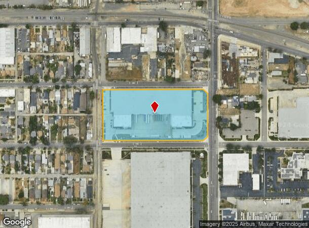  617 E Sunkist St, Ontario, CA Parcel Map