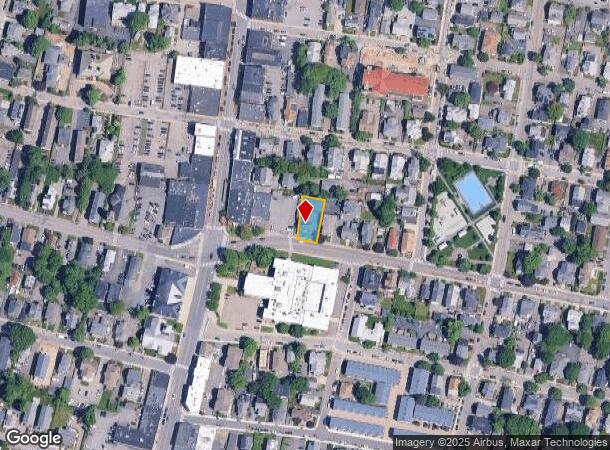  20 High St, Waltham, MA Parcel Map