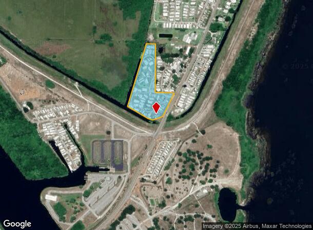 9861 Highway 78 W, Okeechobee, FL Parcel Map