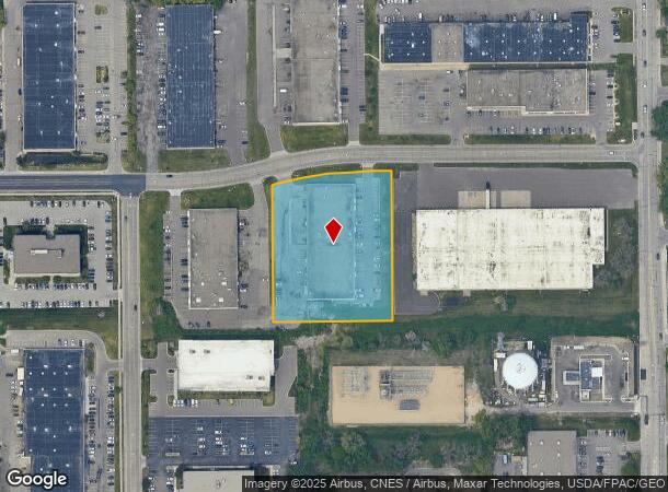  1900 Oakcrest Ave, Saint Paul, MN Parcel Map